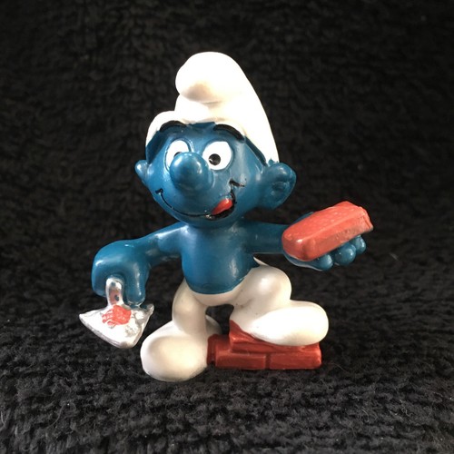 Figurina puffo pvc - figurina, in