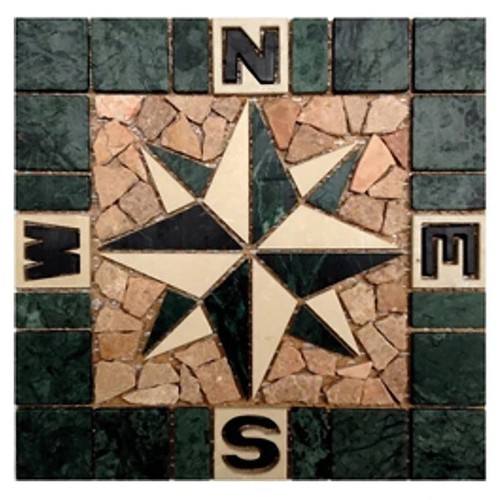 Mosaico marmo rete - marmo,
