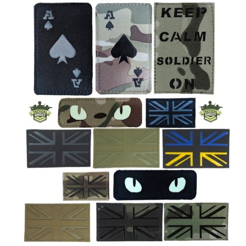 Tactical laser cut morale - tactical,