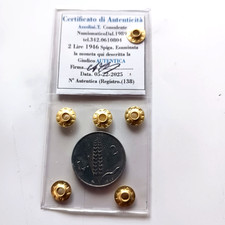 ITALIA 2 LIRE 1946.AUTENTICA