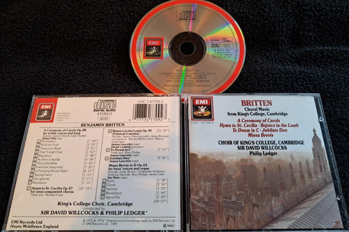 Britten choral music from - choral,