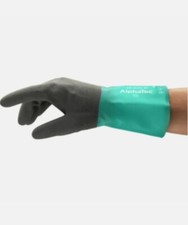  Guanti Ansell in Nitrile AlphaTec 58-530W Protezione sostanze chimiche.  