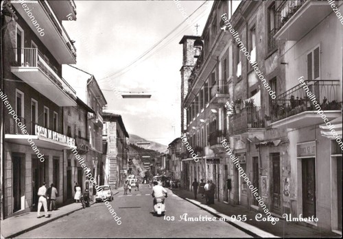 Ba717 cartolina amatrice corso - ba717,