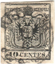 ANTICHI STATI ITALIANI - LOMBARDO VENETO (1857), #19.