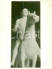 1936 VENEZIA BIENNALE Marino MARINI Il Cavaliere *Fotografia coeva