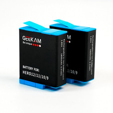2 Batterie Ricaricabili Compatibili Con Gopro Hero 9 10 11 12
