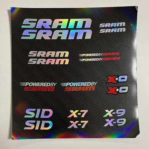 Sram kit adesivi olografici - 18,