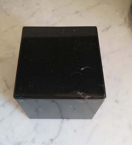 Cubo marmo nero - , 10x10x10