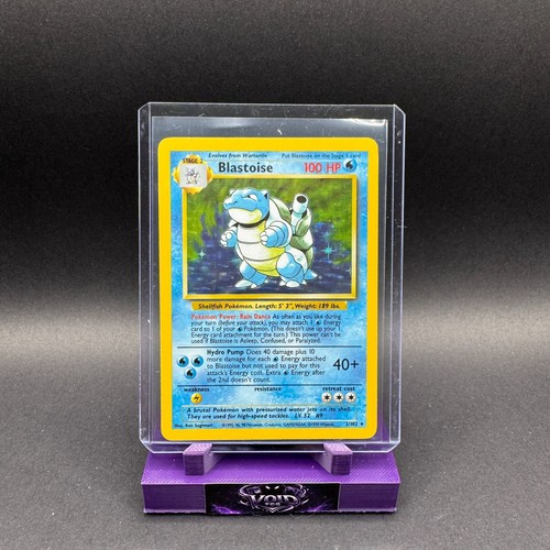 Blastoise pokemon set base - set,