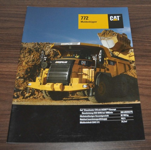 Brochure caterpillar 772 - caterpillar,