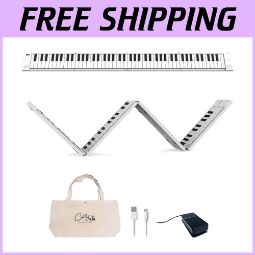 Folding digital piano - digital, w/