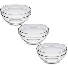 SET 3pz CIOTOLE VETRO