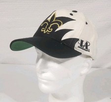 Cappello vintage New Orleans Saints denti di squalo logo atletico snapback anni 90 