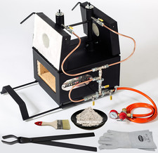 DFPROFK2 Forgia a Gas Propano Fucina Forno Bruciatore Fabbro