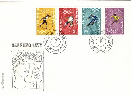 Liechtenstein 1972 olimpiadi - liechtenstein,