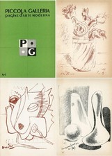 DE PISIS Filippo, DE LUIGI Mario, BREDDO Gastone, Piccola Galleria. 1945 n. 1