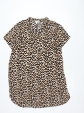 Abito donna H&M beige stampa