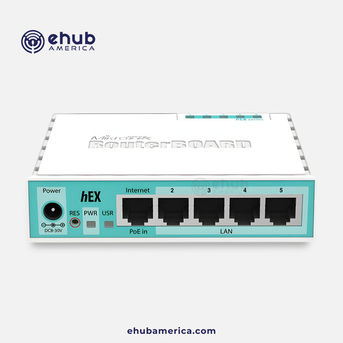 Mikrotik rb750gr3 hex - hex, 5-port