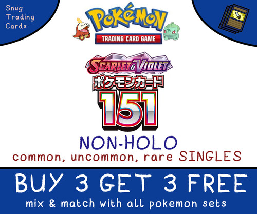 Pokemon 151 single cards - single,