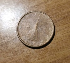 Moneta 2 Centesimi Errori Di Conio Incision Stelle Rarissima 2002 La Mole ITALIA