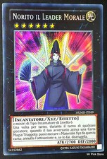 NORITO IL LEADER MONDIALE Moral Leader NUMH-IT039 Segreta Italiano YUGIOH XYZ