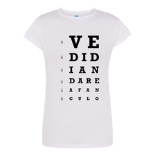 Maglietta divertente Ironica tshirt oculista idea regalo t-shirt