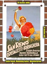 Insegna in metallo - 1933