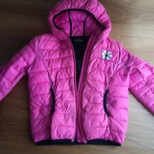 Piumino bambina, marca guru, taglia 8 anni, colore fucsia, usato,100gr