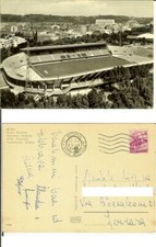 Roma: Stadio Flaminio. Cartolina b/n anni ´50 viaggiata 1963.