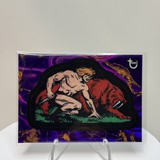 KA-ZAR #14 Viola e Oro Lava Refr. 75/75 "Omega" - 2025 Topps Marvel fumetto