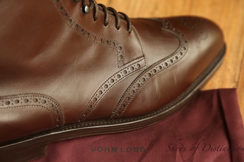 Scarpe stivali derby brogue - stivali,