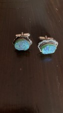 Gemelli In Pietre Dure Ed Argento 925