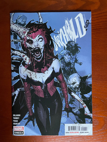 Darkhold omega 8 5 - 1, vf+
