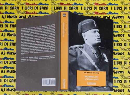 Book libro mussolini - libro,