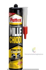 Pattex Millechiodi colla di montaggio forte e rapido 400 gr bricolage fai da te