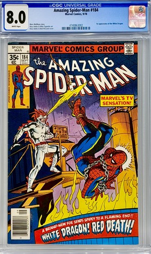 Amazing spider man 184 - amazing, cgc