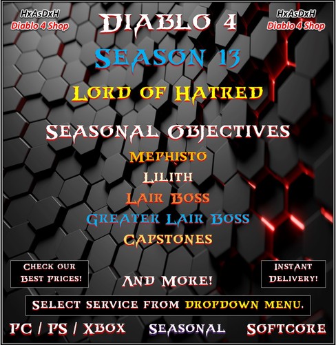 Diablo stagione - ✨diablo, 4✨stagione