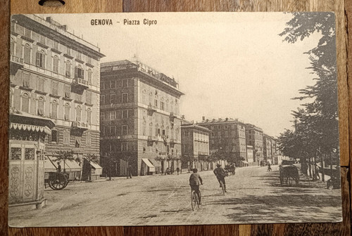 1913 genova piazza con - in, le