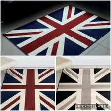 TAPPETO BANDIERA UNION JACK TRADIZIONALE, MEDIO-GRANDE ROSSO BIANCO BLU