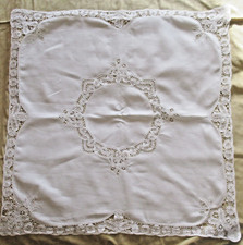 Antica tovaglia quadrata in