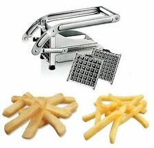 Taglia Patate Affetta Acciaio Inox Patatine Bastoncino Cucina Accessorio hmj