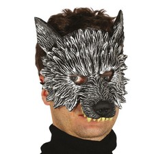 MEZZA MASCHERA LUPO IN FOAM