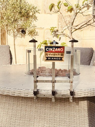 Vintage cinzano bianco triple - vintage,