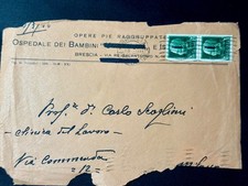 R.S.I. STORIA POSTALE 25 CENT