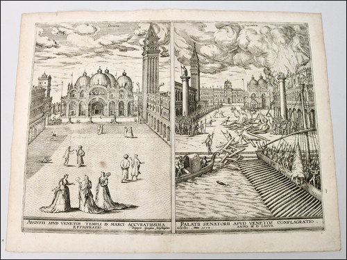 Venise venice gravure xvie - -,