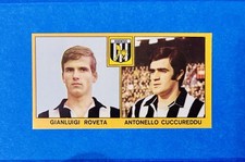 Calciatori PANINI 1969-70 - ROVETA CUCCUREDDU - JUVENTUS - NUOVA DA EDICOLA