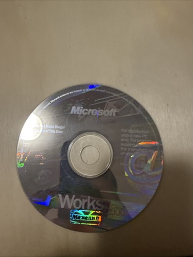 Rom vintage microsoft - cd-rom,