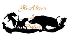 ADESIVO SQUADRA CINGHIALE - HOG HUNTER  - Cinghialaro - Segugi Maremmani Seguta 