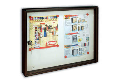 Bacheche magnetiche alubox con - magnetiche,