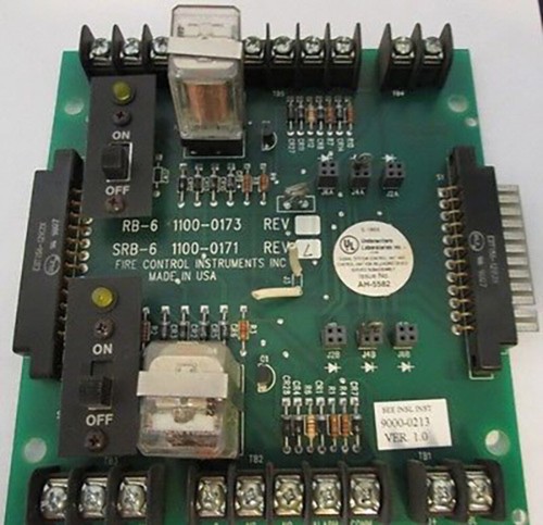Scheda modulo relè ausiliario - scheda,